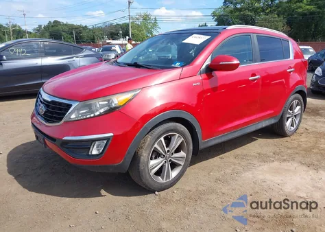 2014 Kia Sportage Sx z USA, uszkodzony, nr VIN KNDPCCA69E7629345